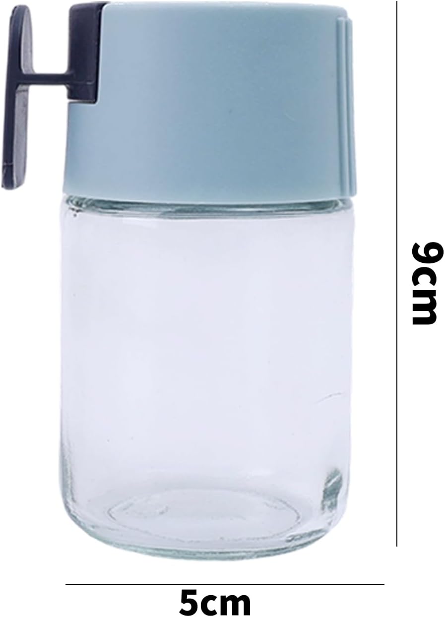 【Clearance Sale】Quantitative 100ml Control Salt Bottle Household Seasoning Bottle Tablet Type Tank Storage Tank Kitchen Supplies