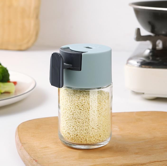 【Clearance Sale】Quantitative 100ml Control Salt Bottle Household Seasoning Bottle Tablet Type Tank Storage Tank Kitchen Supplies