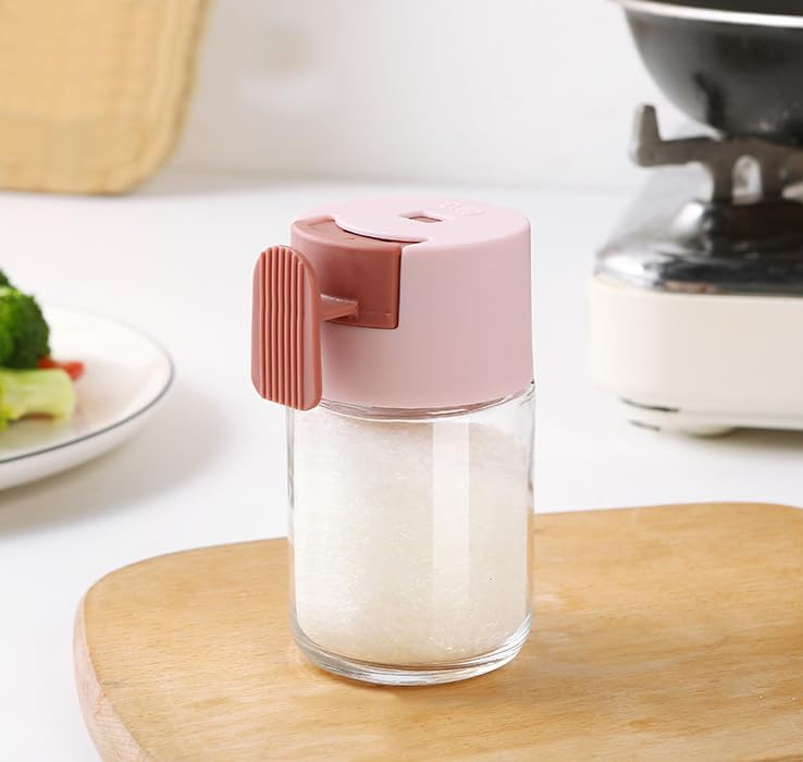 【Clearance Sale】Quantitative 100ml Control Salt Bottle Household Seasoning Bottle Tablet Type Tank Storage Tank Kitchen Supplies
