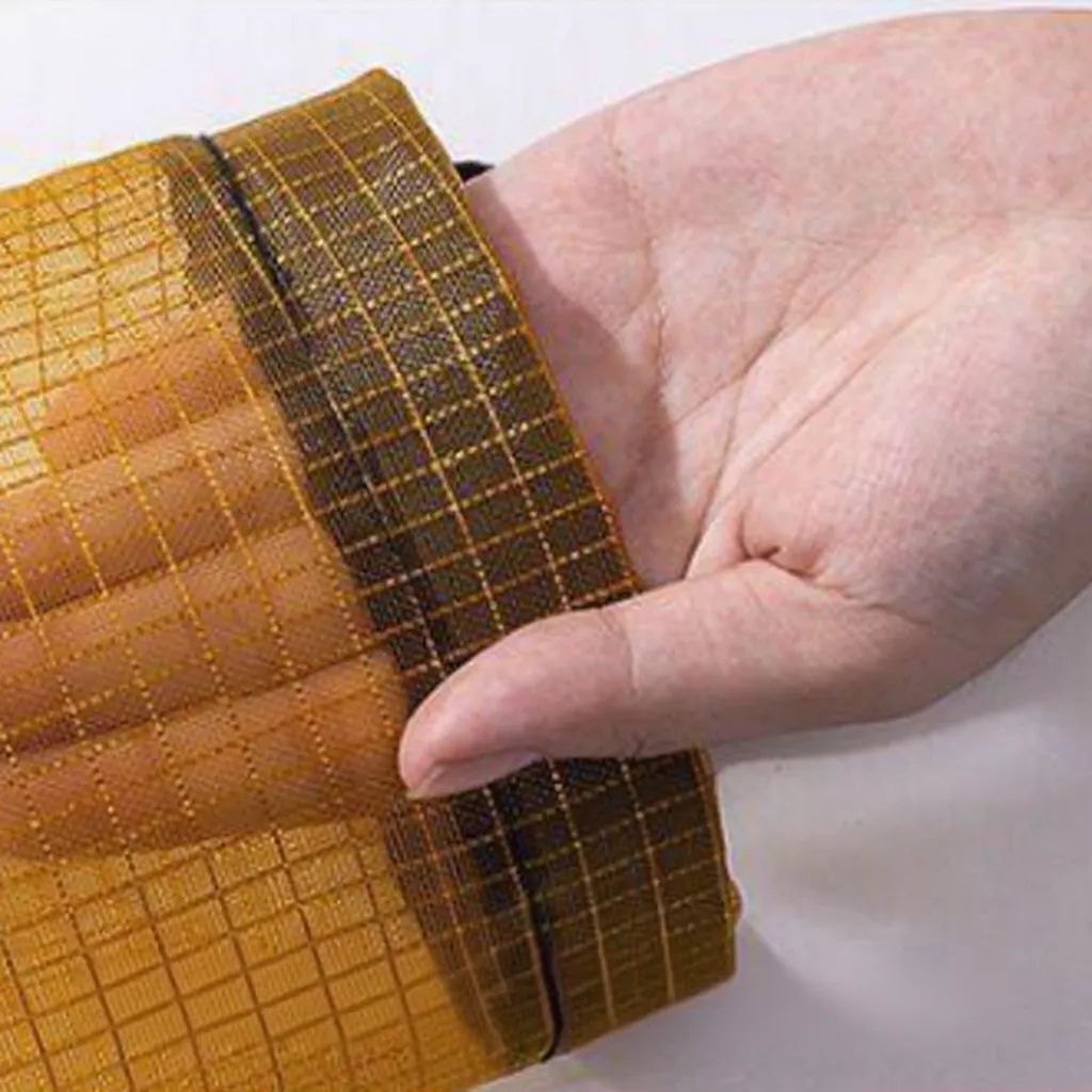 Kitchen Hanging Mesh Bag Organizer for Grocery and Garbage Bags - Space-Saving Storage with Durable Mesh