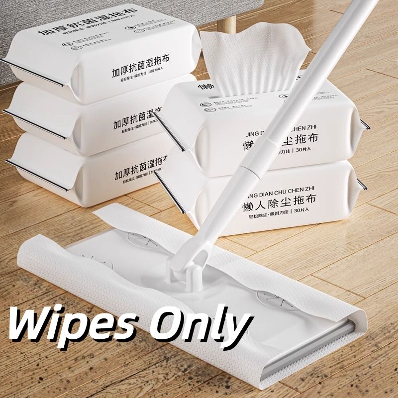 Mini Sweeper Mop No-Touch Dirty Cleaning Flat Dust Mop for Dry Wet Disposable Pads, Multi Surface Mop Floor Mopping and Sweeping Cleaning Head(For Mop to Search 1001580915,1001580994 )