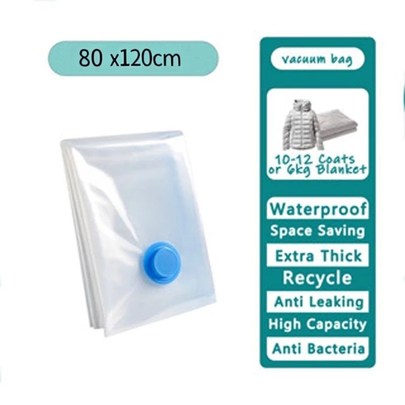 【Clearance Sale】Thickened Vacuum Compression Bag, Transparent Quilt Vacuum Bag, Storage Bag, Household Clothing Storage And Sorting Bag(For the Pump to Search 1001578541)