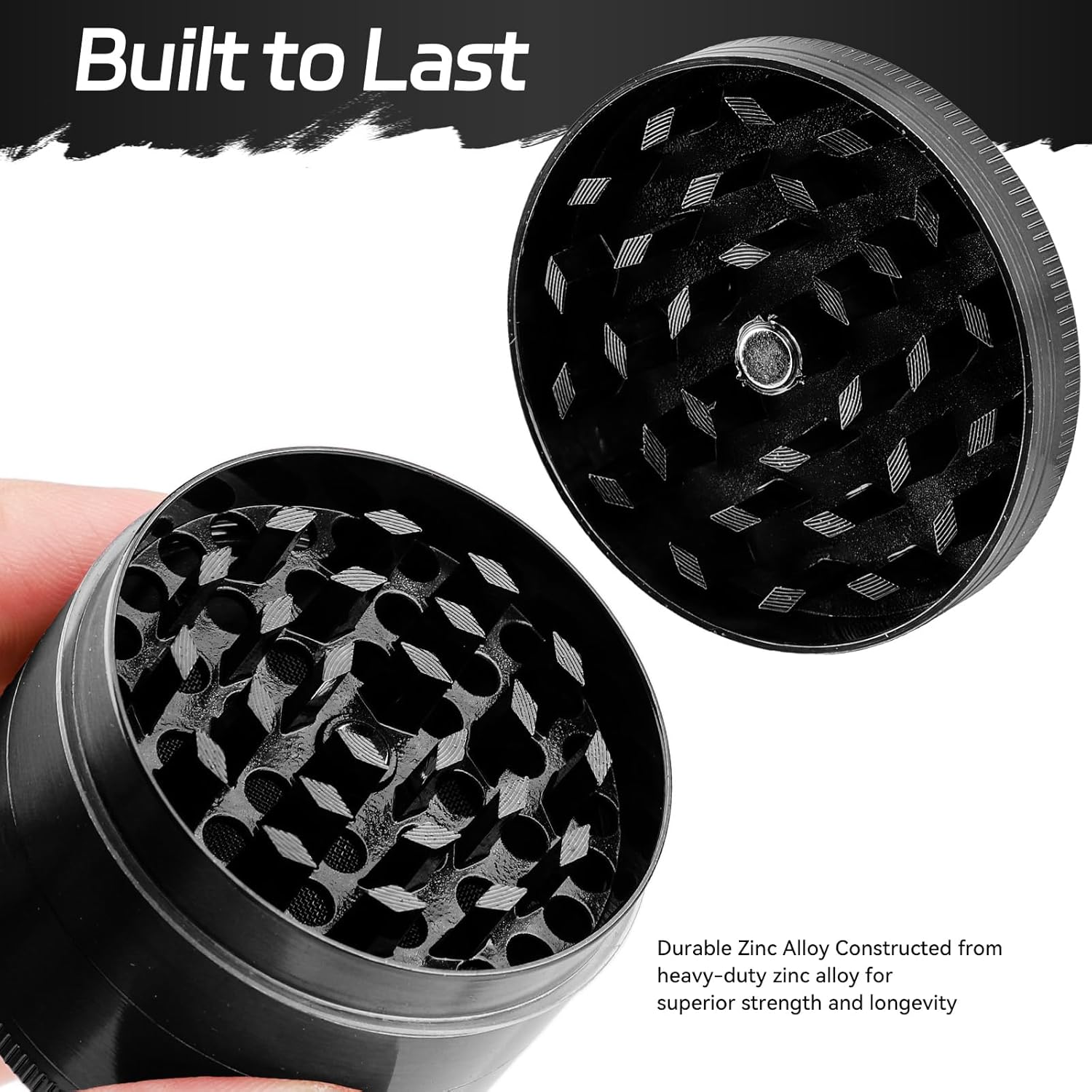 【Clearance Sale】Manual Spice Crusher – Stainless Steel & Zinc Alloy – Hand-Crank Mill for Peppercorns, Cloves, Cumin, and Whole Kitchen Spices