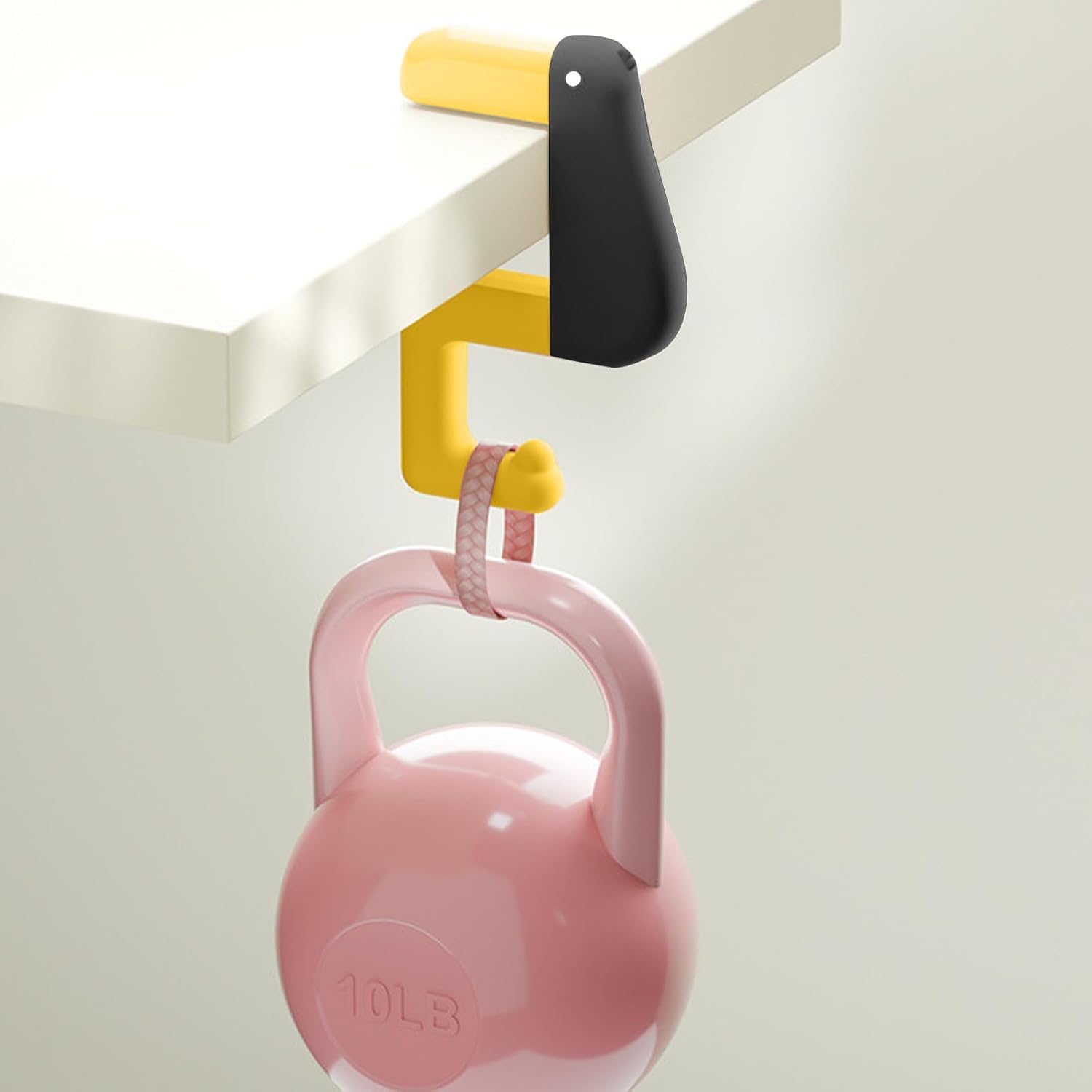 【Clearance Sale】Portable Duck Shaped Detachable Non-Slip Folding Table Hook – No-Drill Purse Hanger & Bag Clamp for School/Office Desk Storage & Organization