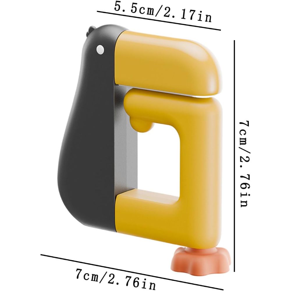 【Clearance Sale】Portable Duck Shaped Detachable Non-Slip Folding Table Hook – No-Drill Purse Hanger & Bag Clamp for School/Office Desk Storage & Organization