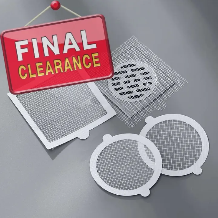 10Pack Shower Drain Cover,Bathroom Drain Sticker Disposable Hair Catcher Mesh Bathtub Strainer for Shower Bathtub and Bathroom Sink Drains to Prevent Clogged Drains