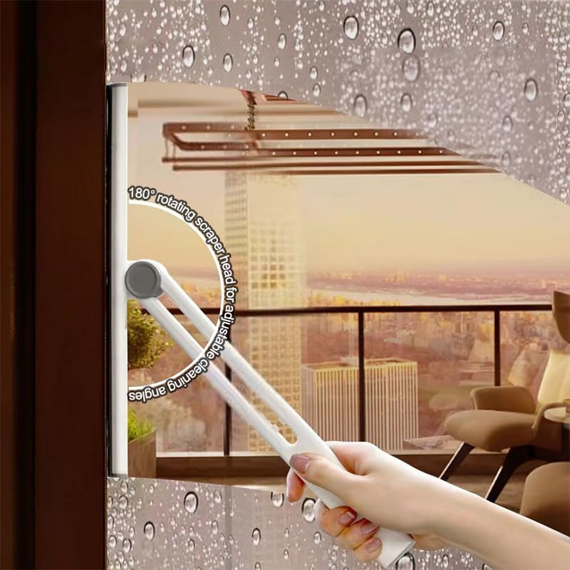 【Clearance Sale】Home Folding Wiper, Glass Wiper, Multifunctional High-rise Window Glass Wiper, Household Specific Tool