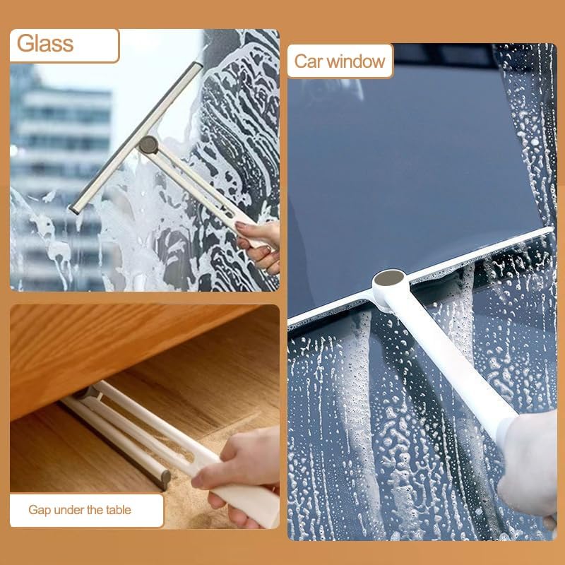 【Clearance Sale】Home Folding Wiper, Glass Wiper, Multifunctional High-rise Window Glass Wiper, Household Specific Tool