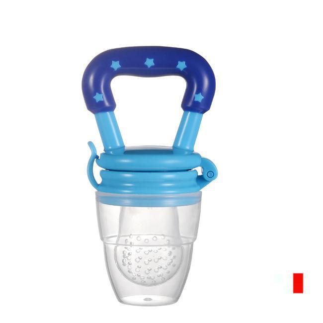 Food Feeder Baby Fruit Pacifier for Toddlers & Kids,Baby Fruit and Vegetable Star, Silicone Mesh Bag for Fruit Puree Feeding, Baby Chewing and Feeding Tableware