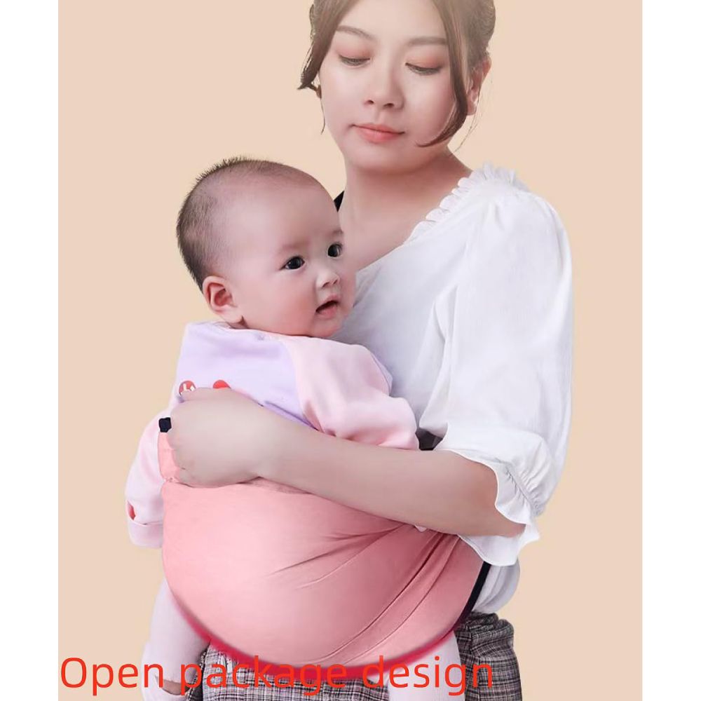 Baby Sling Carrier, Adjustable Half Wrapped Sling Hip Carrier - Lightweight Breathable Fabric for Newborn to Toddler Up to 45 lbs