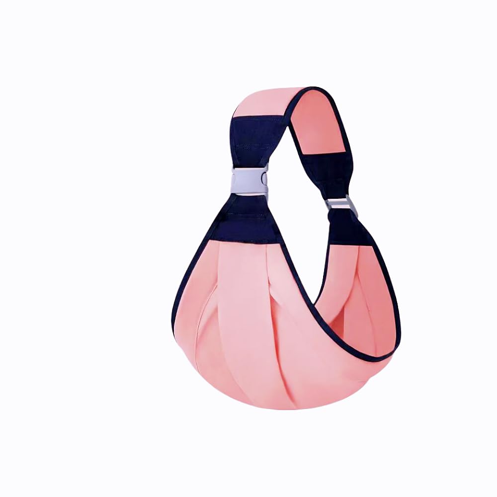 Baby Sling Carrier, Adjustable Half Wrapped Sling Hip Carrier - Lightweight Breathable Fabric for Newborn to Toddler Up to 45 lbs