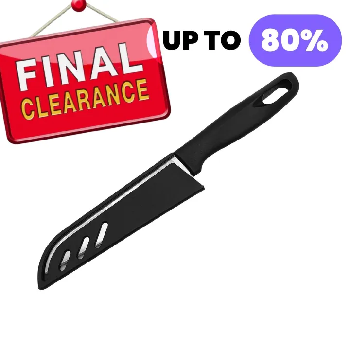 【Final Clearance】Fruit Knife, Sharp and Durable Fruit Knife with Protective Cover, Fruit Knives Small Suitable for Most Types of Vegetables, Fruits and Meat