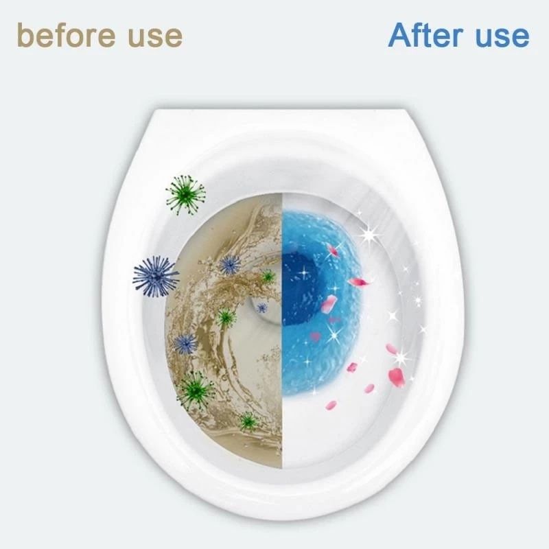 Toilet Gel Stamp, 1 Pack/14 Flowers Toilet Stamps,Toilet Bowl Stamp Gel, Toilet Gel Refills, Toilet Refresh Flower Scent Gel, Includes Dispenser and Gel