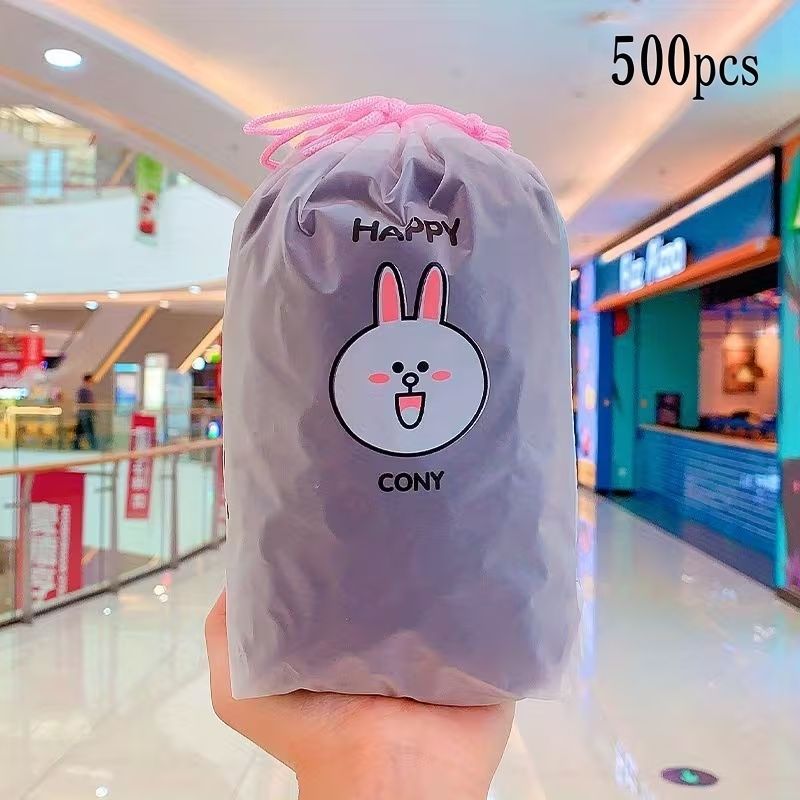 【Clearance Sale】500Pcs Hair Ties, Soft Cotton Toddler Hair Ties 2cm Multicolor Seamless Hair Bands Valentines Exchange for Kids
