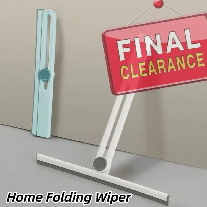 【Clearance Sale】Home Folding Wiper, Glass Wiper, Multifunctional High-rise Window Glass Wiper, Household Specific Tool