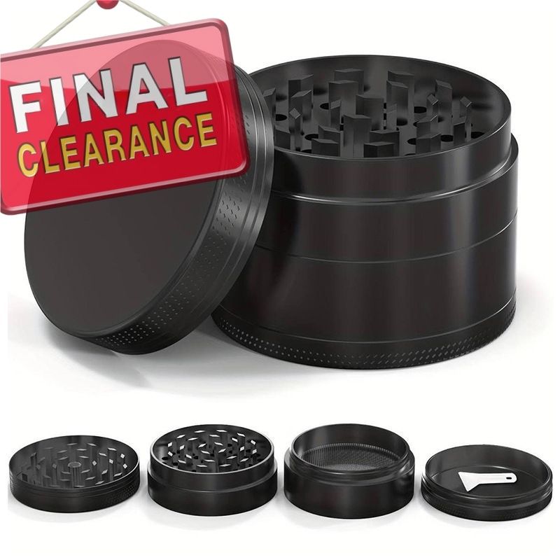 【Clearance Sale】Manual Spice Crusher – Stainless Steel & Zinc Alloy – Hand-Crank Mill for Peppercorns, Cloves, Cumin, and Whole Kitchen Spices