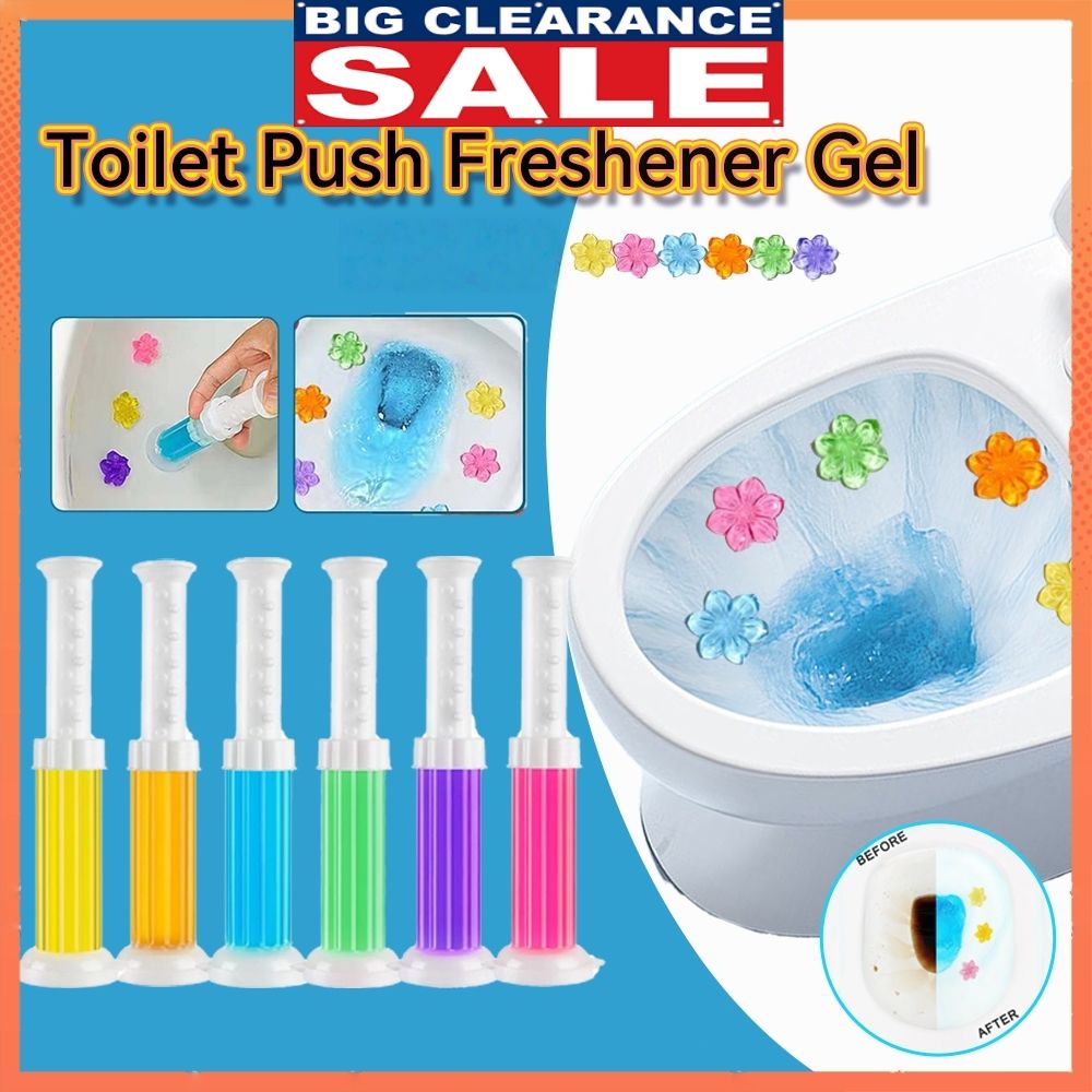 【Clearance Sale】Toilet Gel Stamp, 1 Pack/14 Flowers Toilet Stamps,Toilet Bowl Stamp Gel, Toilet Gel Refills, Toilet Refresh Flower Scent Gel, Includes Dispenser and Gel