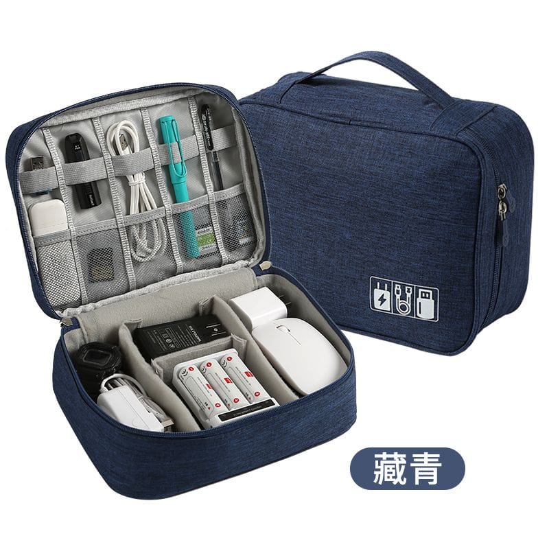 👜 Large Capacity Storage Bag / Cable & Electronics Organizer