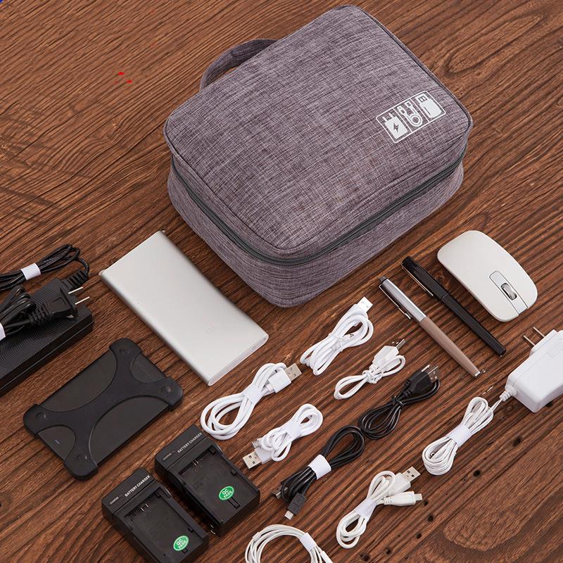 👜 Large Capacity Storage Bag / Cable & Electronics Organizer