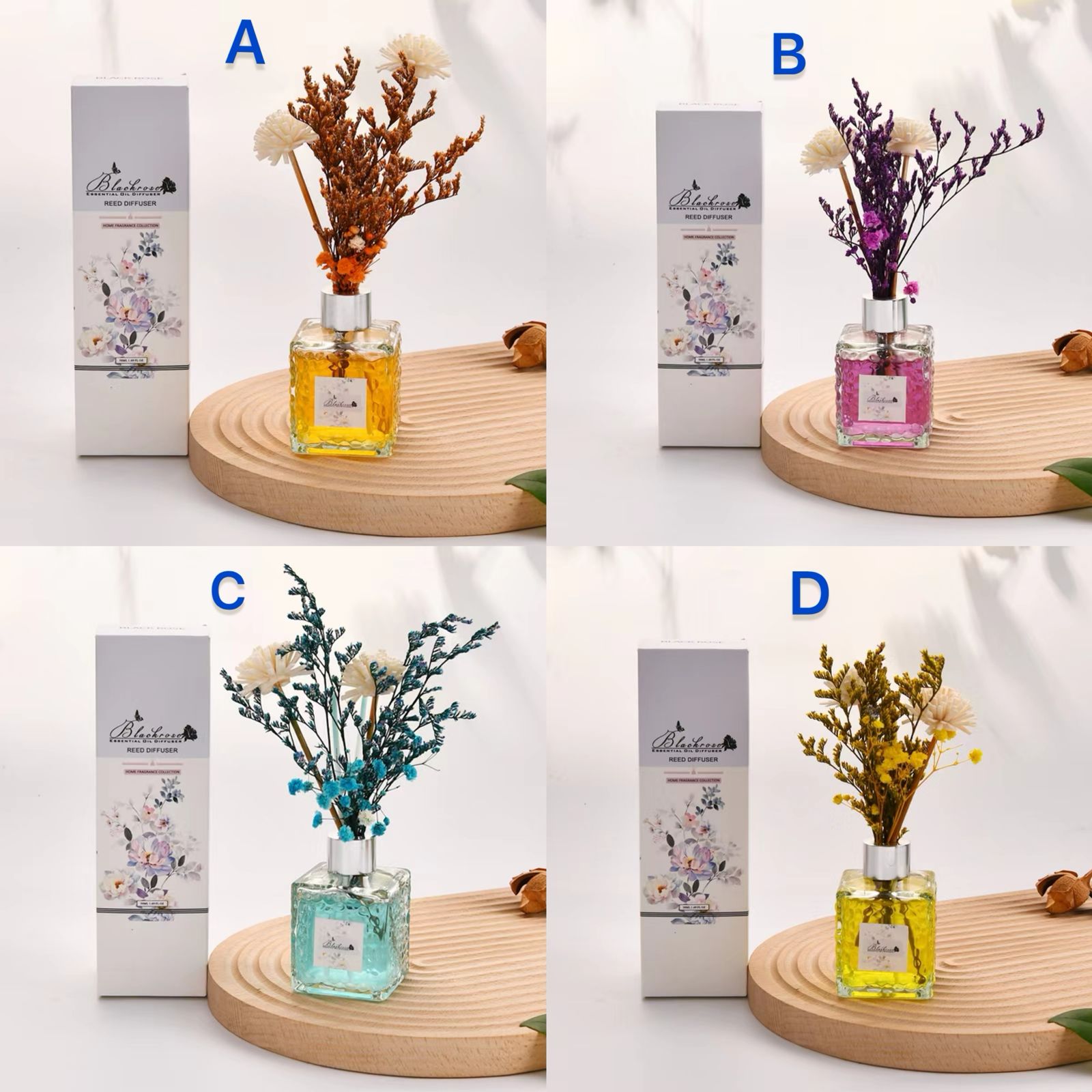 🌸 Elegant Aromatherapy Reed Diffusers — 80ML