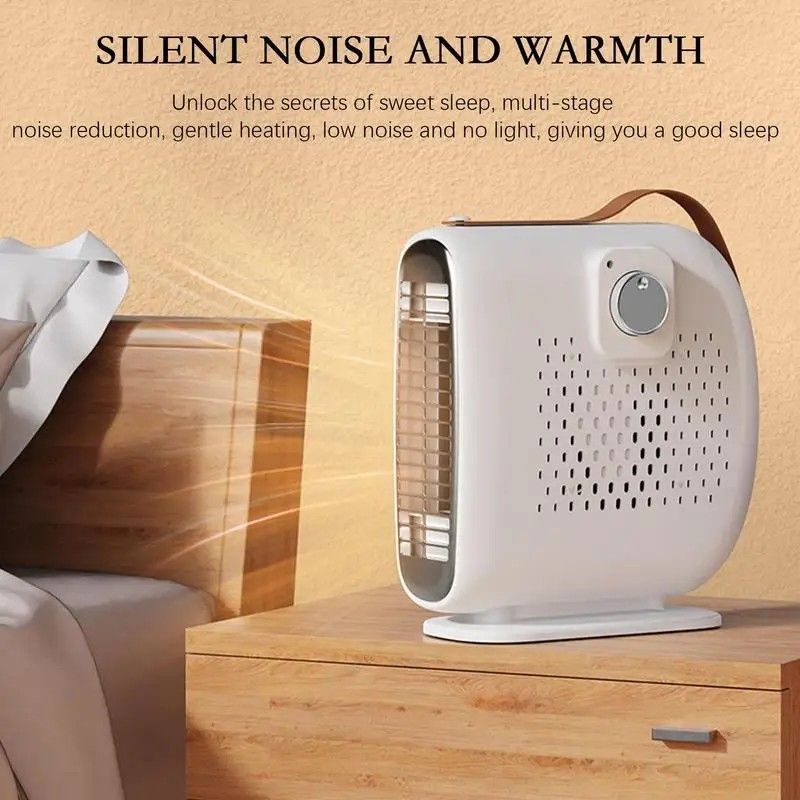 Reliable Electric Space Heater – Fast-Heating Ceramic Warmer with Overheat Protection & Super Wind Speed for Home