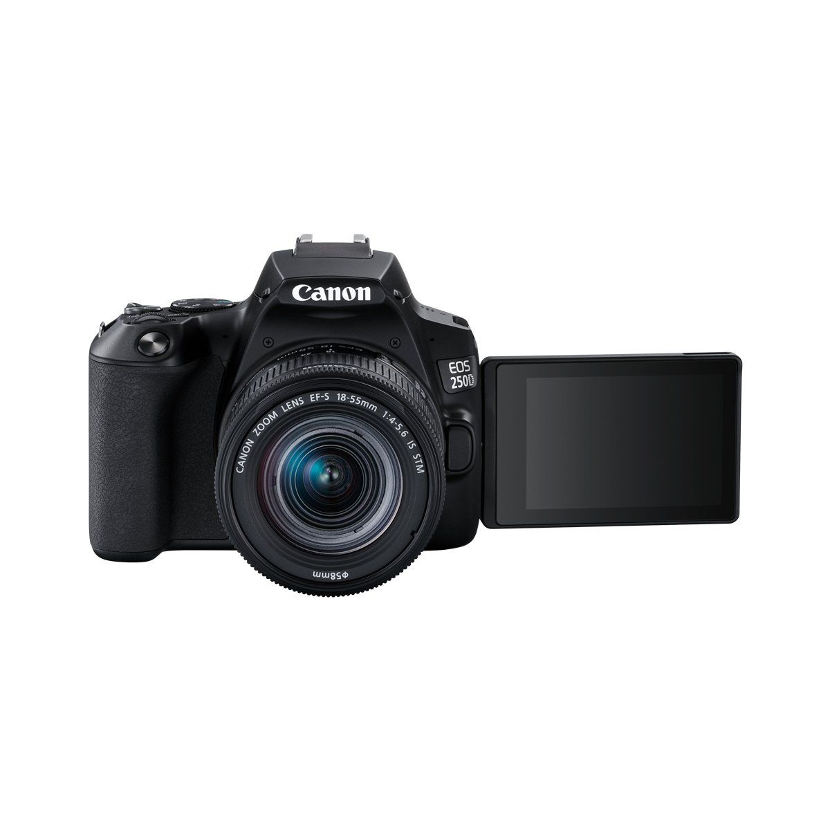 Canon EOS 250D DSLR Camera 99% New – 24.1MP, Dual Pixel AF, 4K Video, Vari-Angle Touchscreen, Lightweight & Compact for Remote Work, Content Creation, Vlogging