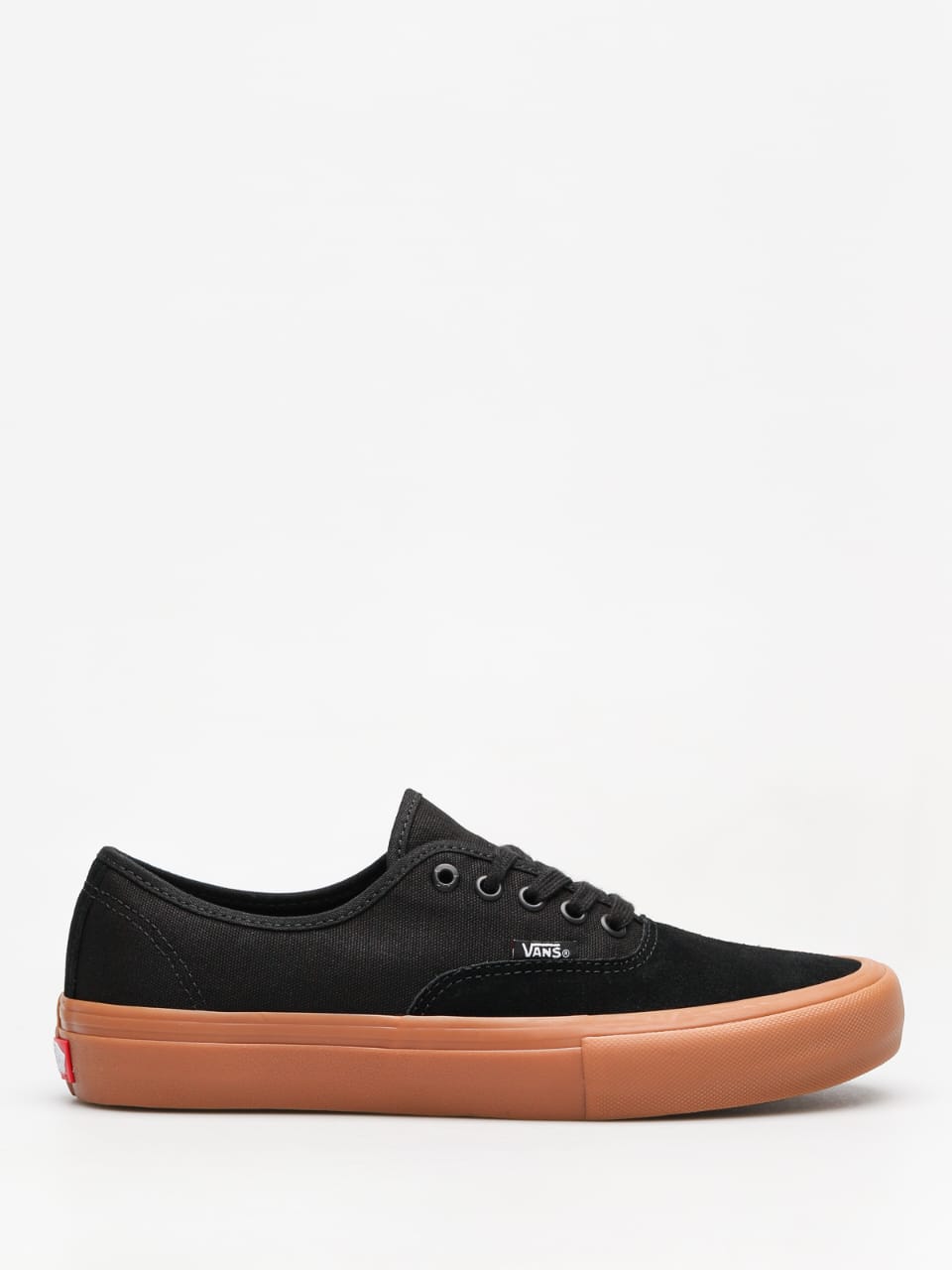 Vans Authentic Black Gum Low Top Canvas Shoes Men Women Casual Fashion Unisex Sneakers Old Skool Slip On Lace Up Brand New Original Shoes Imported