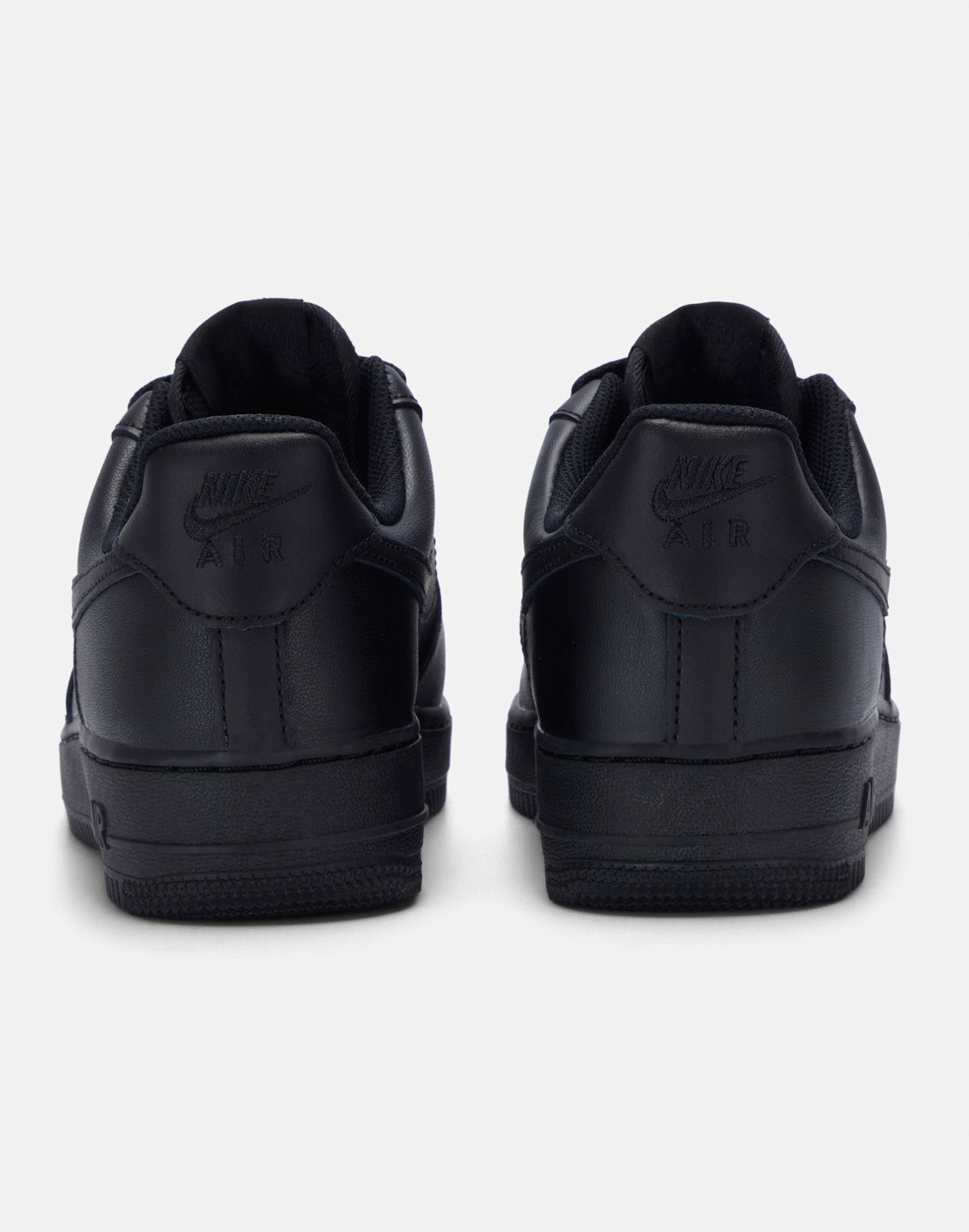 Air Force 1 Hard Leather Low Cut Black Grade 1 Airforce 1 High Quality Sneakers, Airforce 1 Unisex Shoes Affordable Men Women Sneakers