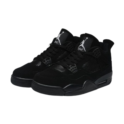 HIGH QUALITY ⚡JORDAN 4 high quality j4 thunder Black sneakers Original fashion leather men shoes Imported Sneakers Unisex