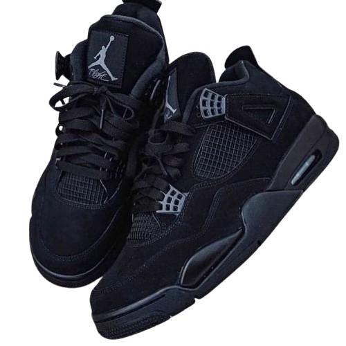 HIGH QUALITY ⚡JORDAN 4 high quality j4 thunder Black sneakers Original fashion leather men shoes Imported Sneakers Unisex