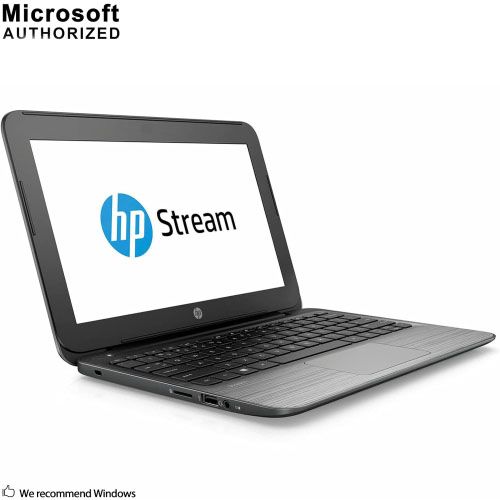 HP Stream Pro Laptop Intel Processor, 128GB SSD, 500GB Cloud Storage HD Display, High Performance, Lightweight Fast & Durable Business Notebook, Webcam, Windows OS Microsoft Office Coding Laptop