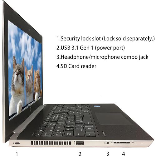 Brand New HP ProBook 8th Generation Fast Coding Laptop, Intel Processor 8GB RAM, 256GB SSD, 13.3" HD Notebook, Webcam, WiFi, Windows 11 Pro Lightweight Heavytask Laptop