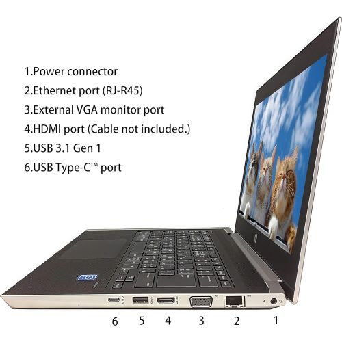 Brand New HP ProBook 8th Generation Fast Coding Laptop, Intel Processor 8GB RAM, 256GB SSD, 13.3" HD Notebook, Webcam, WiFi, Windows 11 Pro Lightweight Heavytask Laptop