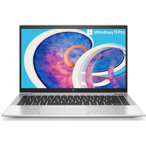 HP EliteBook 11th Generation New Offer Laptop 16GB RAM 512GB SSD Coding Gaming Computer 14" FHD Display, AMD Ryzen Pro Windows 11 Pro High Processing Power 12CPUs Fingeprint Scanner Face ID Portable