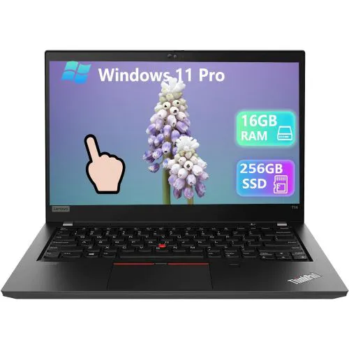 Lenovo Touchscreen Laptop 16GB RAM 256GB SSD | Fast Windows Notebook for Office, School, Coding, Business & Entertainment | Slim Portable Computer High Performance Ultrabook Speed Processing Power