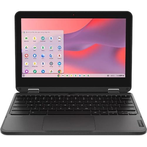 Lenovo Touchscreen Chromebook 4GB RAM FHD 12' Display Lightweight Fast Notebook 500GB Cloud Storage Upgradable Online Work Students Laptop Multitasking x360 Plus Free Wireless Mouse