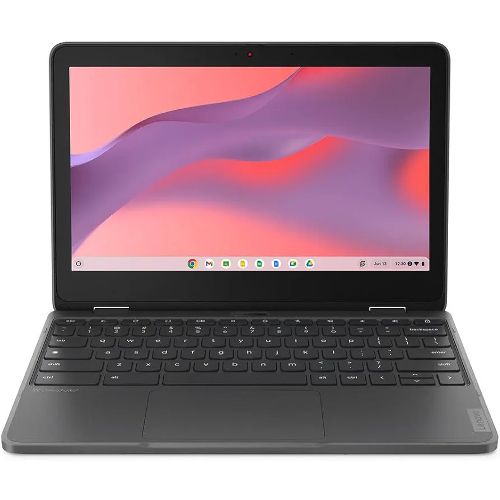 Lenovo Touchscreen Chromebook 4GB RAM FHD 12' Display Lightweight Fast Notebook 500GB Cloud Storage Upgradable Online Work Students Laptop Multitasking x360 Plus Free Wireless Mouse