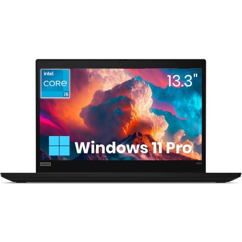 Lenovo ThinkPad 8GB RAM 256GB SSD 13 Inch Laptop Slim, Durable Business Notebook Fast Performance, Long Battery Life, Ideal for Work, School, Coding, Office Tasks, Portable for Daily Productivity