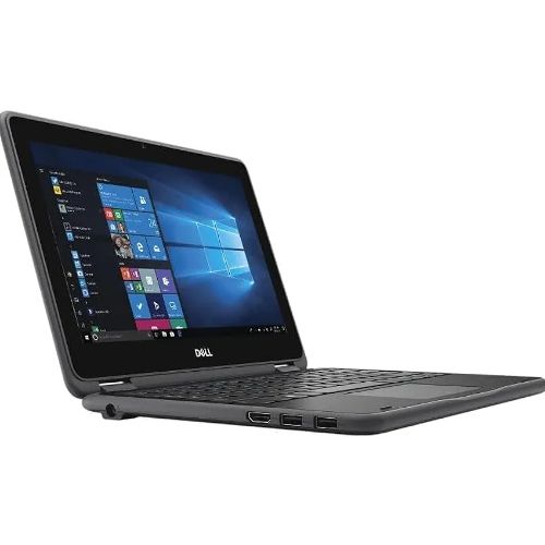 Brand New Dell Touchscreen X360 4GB RAM FHD 12' Display Lightweight Fast Notebook 128GB SSD Plus 500GB Cloud Storage Upgradable Online Work Laptop Multitasking Suitable for Student Windows 11