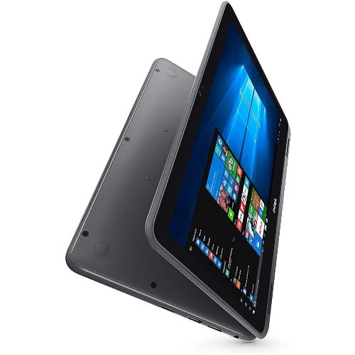 Brand New Dell Touchscreen X360 4GB RAM FHD 12' Display Lightweight Fast Notebook 128GB SSD Plus 500GB Cloud Storage Upgradable Online Work Laptop Multitasking Suitable for Student Windows 11