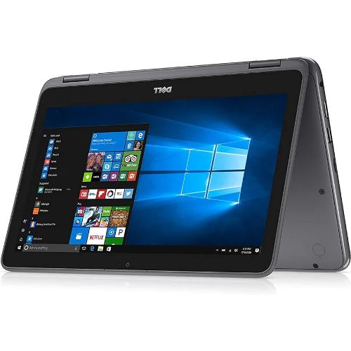 Brand New Dell Touchscreen X360 4GB RAM FHD 12' Display Lightweight Fast Notebook 128GB SSD Plus 500GB Cloud Storage Upgradable Online Work Laptop Multitasking Suitable for Student Windows 11