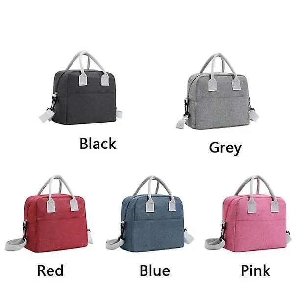 Insulated 9L Large Capacity Lunch Bag – Portable Thermal Cooler Bag for Kids, Women & Men with Adjustable Shoulder Strap, Leakproof & Durable for Work, School & Travel