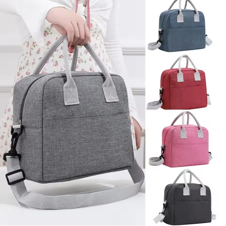 Insulated 9L Large Capacity Lunch Bag – Portable Thermal Cooler Bag for Kids, Women & Men with Adjustable Shoulder Strap, Leakproof & Durable for Work, School & Travel