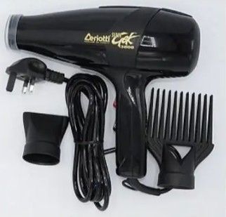 GEK 3800 Professional Hair Dryer – High-Power Blow Dryer with Heat Control & Concentrator Nozzle for Salon & Home Use