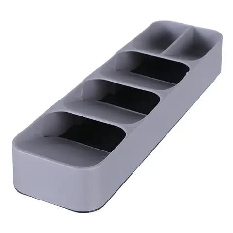 Kitchen Drawer Organizer – Space-Saving Cutlery Tray for Utensils & Silverware, Durable PP Material