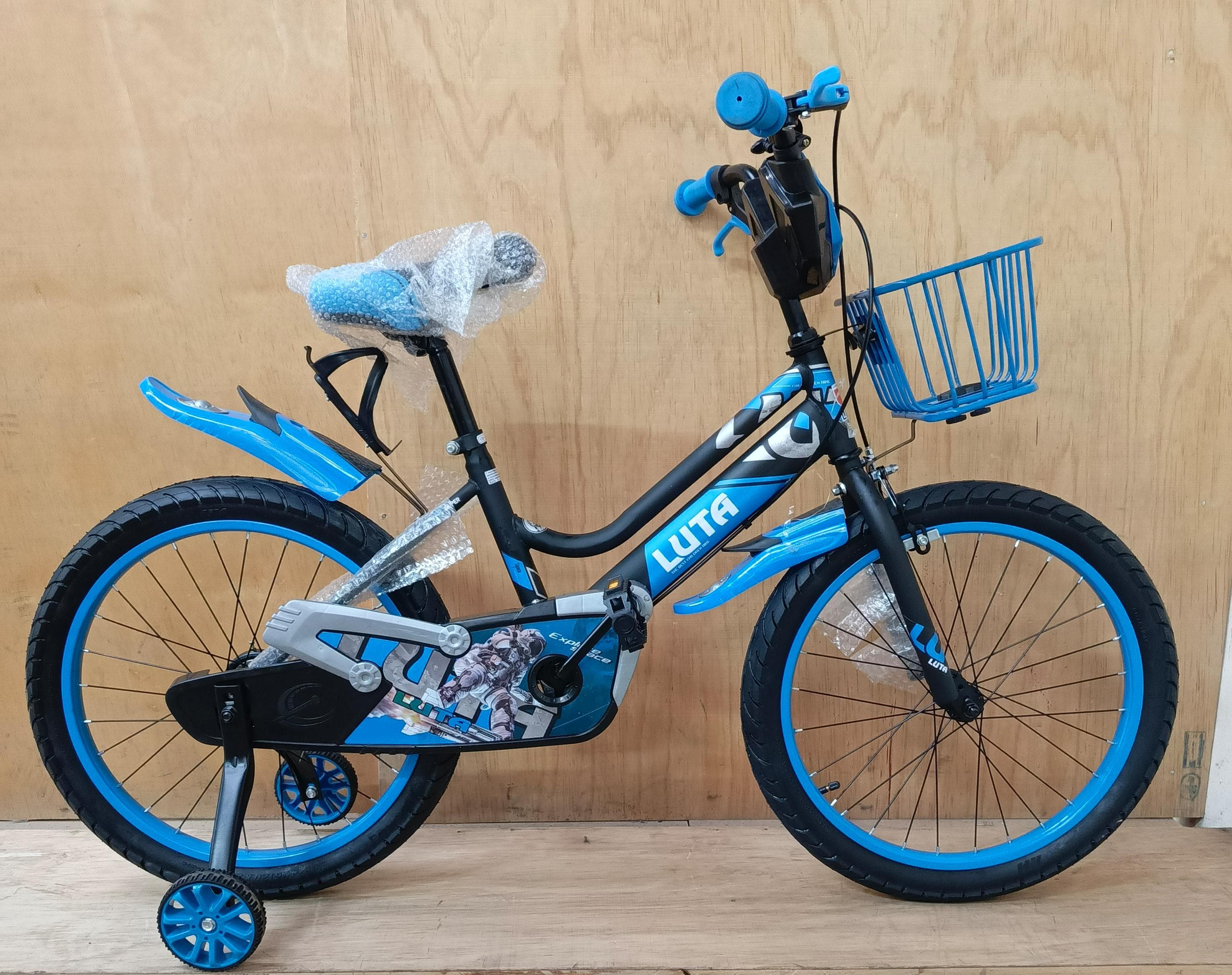 Luta Size 20 Youth Bicycle with Curved Frame – Stylish, Sturdy, Single-Speed Bike for Kids Aged 6–12 | Comfortable Ride with Durable Build & Easy Handling