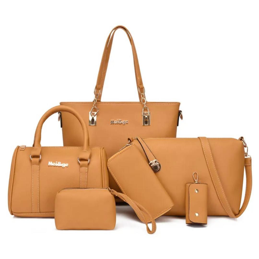 6 in 1 handbags