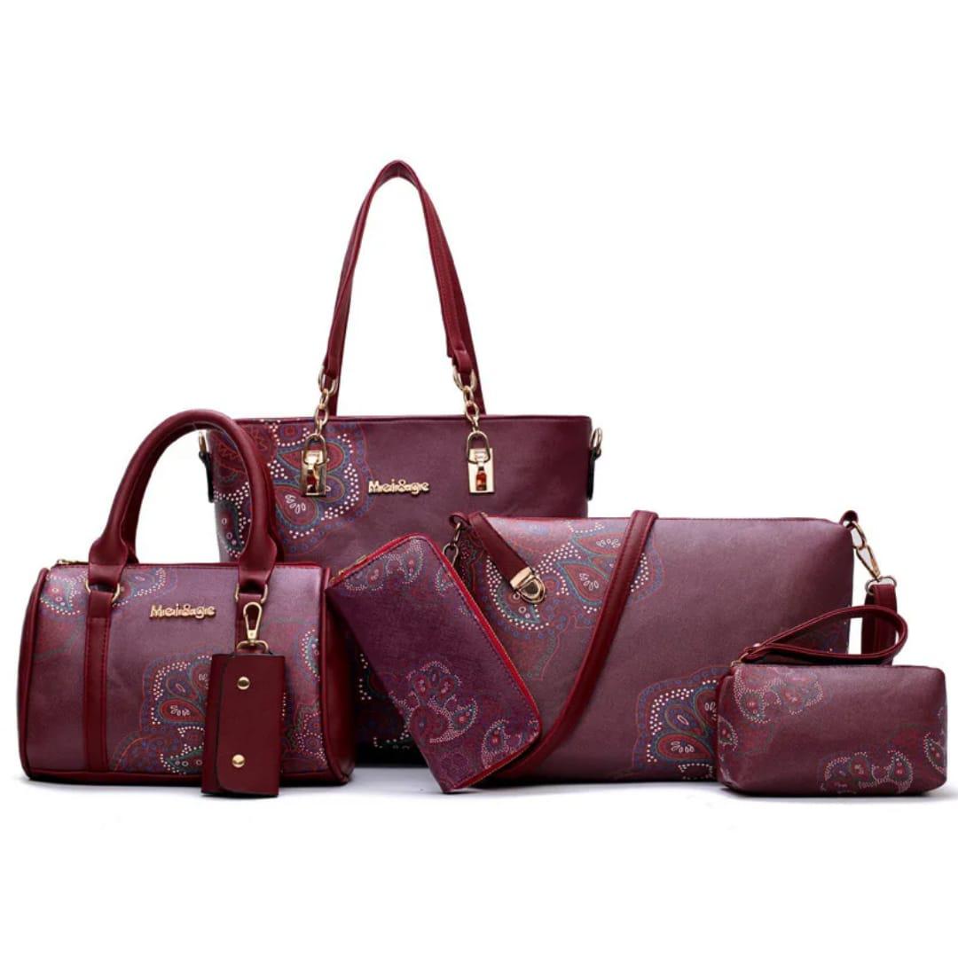 6 in 1 handbags