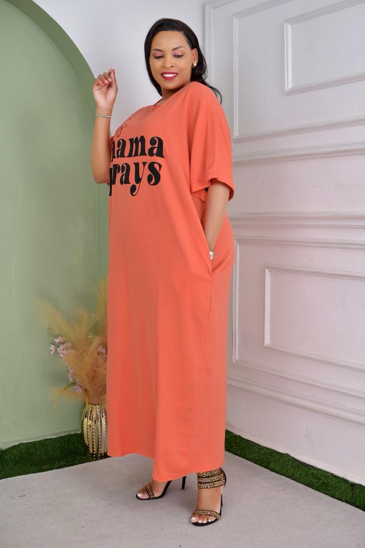 Maxi t-shirt dress