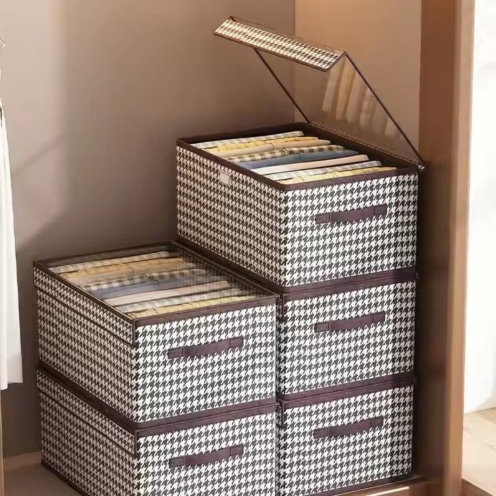Hot Clothes Organizer Non-woven Fabric Clothes Organizer Drawer Foldable Organizer Clothes Pants Jeans Storage Box